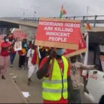 Ghanaians stage fresh protests, demand deportation of Nigerians