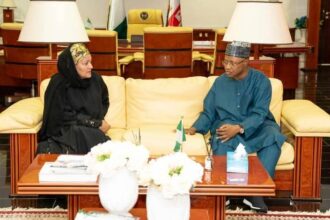 ‎Gov Uba Sani receives UN Deputy Sec Gen Amina Mohammed in Kaduna‎