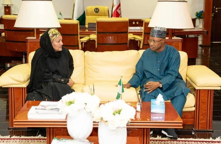 ‎Gov Uba Sani receives UN Deputy Sec Gen Amina Mohammed in Kaduna‎