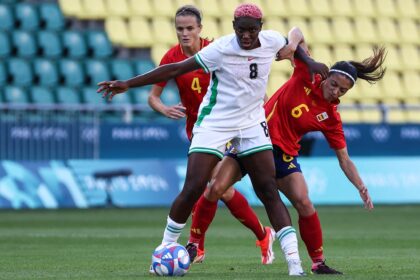 “I celebrated her goal” – Former Barca star hails Ijamilusi after stunning WAFCON performance