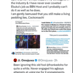 “I Never Wanted Ebuka’s Job on Big Brother Naija”- Frank Edoho Clears Air