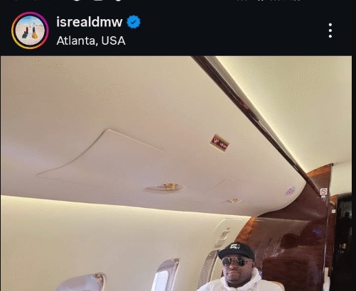 Israel DMW Jets Off to Atlanta as Countdown to Davido and Chioma’s White Wedding Begins
