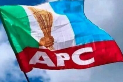 JUST IN: APC members stage protest in Lagos, give reasons