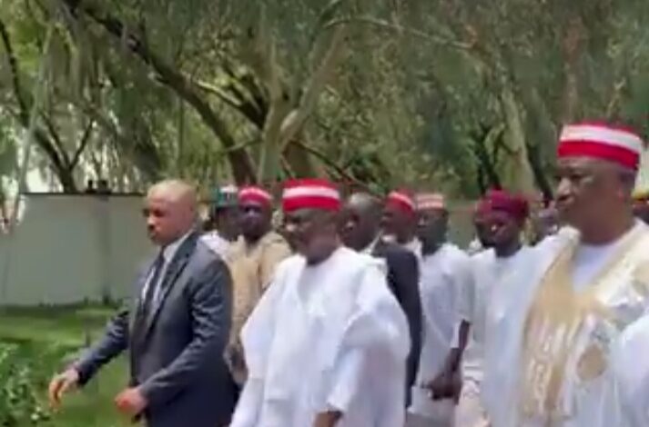 JUST IN: Kwankwaso Visits Daura Over Buhari’s Death