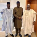 JUST IN: New APC National Chairman visits former Zamfara Governor Yari [PHOTOS]