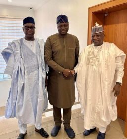 JUST IN: New APC National Chairman visits former Zamfara Governor Yari [PHOTOS]