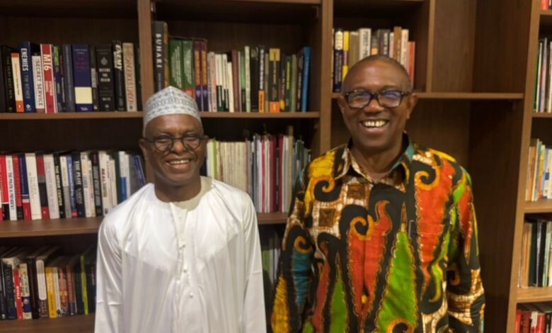 JUST IN: Peter Obi visits former governor Nasir El-Rufai in Abuja [PHOTO]
