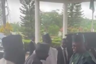 JUST IN: VP Shettima Arrives State House for APC NEC Meeting