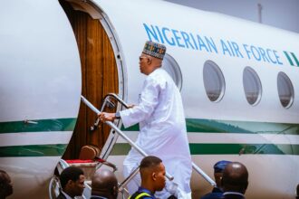 JUST IN: VP Shettima departs Daura for Abuja after Buhari’s burial