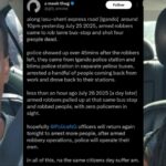 Lagos Man Raises Alarm as Armed Robbers Kill Four at Lanre Bus Stop, Police Arrive Late