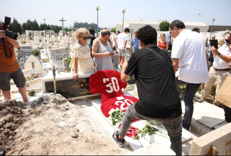 Liverpool’s Diogo Jota and Brother André Silva Laid to Rest in Emotional Ceremony - NewsNGR
