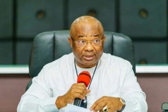 “May the Soul of Former President Bola….” – Imo Governor, Uzodinma blunders during Prayers [VIDEO]