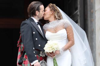 Mel B Marries Hairstylist Rory Mcphee at St. Paul's Cathedral in London