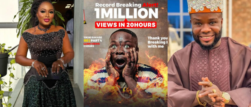 Mo Bimpe Celebrates Itele as Koleoso Hits 1 Million Views in 20 Hours