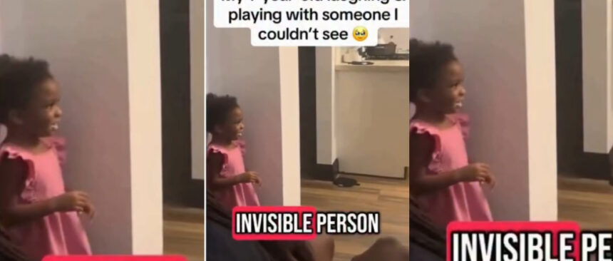 Mom Videos 1-Year-Old Daughter Playing With ‘Invisible Friend’