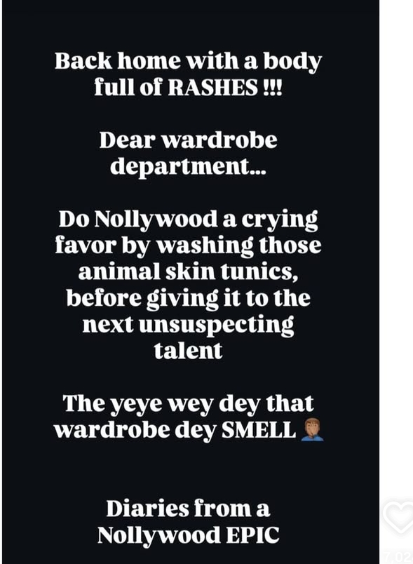 “My Skin Paid The Price”- Gideon Okeke Warns Nollywood On Set Hygiene After Rash Outbreak