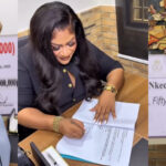 Nkechi Blessing Rejoices as She Signs Life-Changing Deal