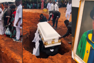 Nollywood Actress Chinwe Owoh Bids Final Farewell To Late Husband In Emotional Ceremony