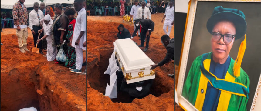Nollywood Actress Chinwe Owoh Bids Final Farewell To Late Husband In Emotional Ceremony