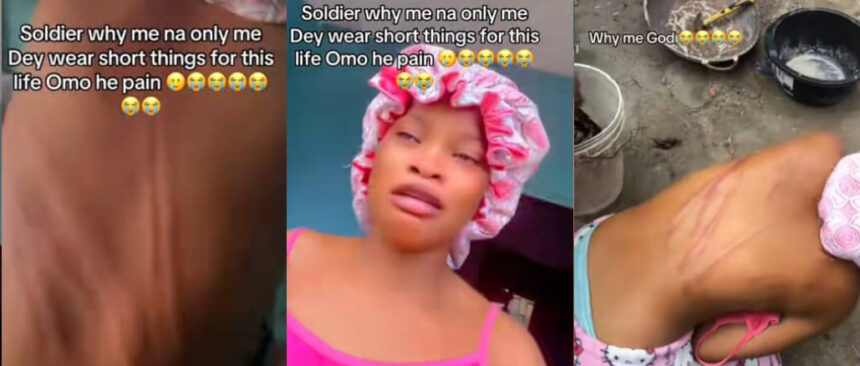 Outrage As Soldier Allegedly Assaults Lady In Delta For Wearing Short Skirt