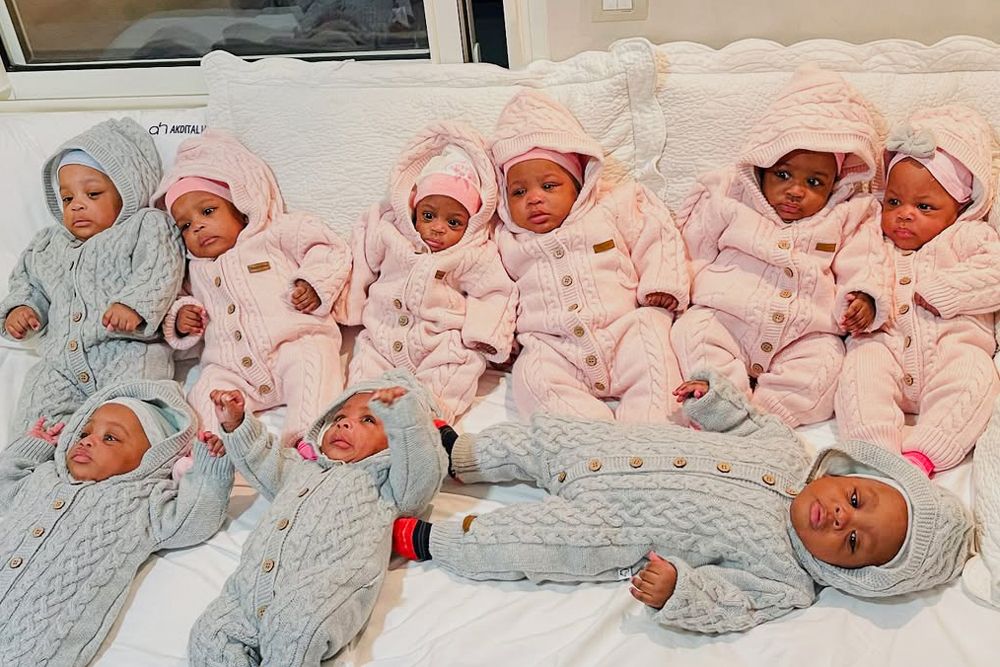 Parents of Nonuplets — 5 Girls, 4 Boys — Share Rare Photos of ‘Our Treasures’ Throughout the Years
