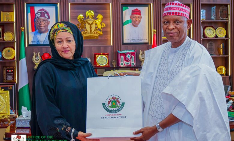 PHOTOS: Gov Yusuf Hosts UN Deputy Secretary-General in Kano