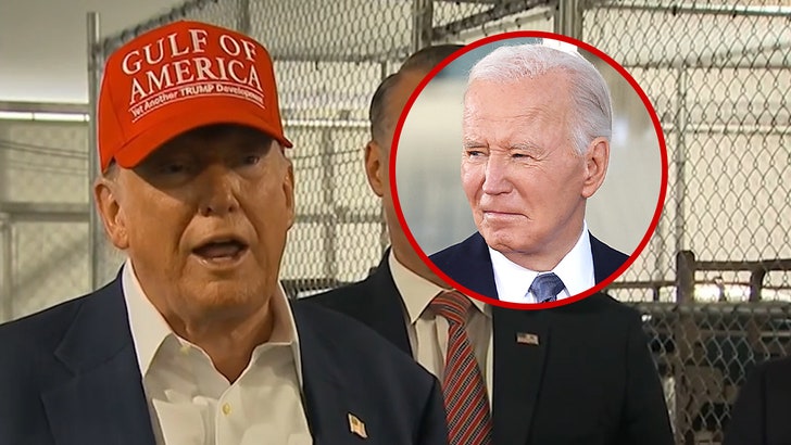 President Trump Calls Biden 'Son of a B*tch' During 'Alligator Alcatraz' Tour