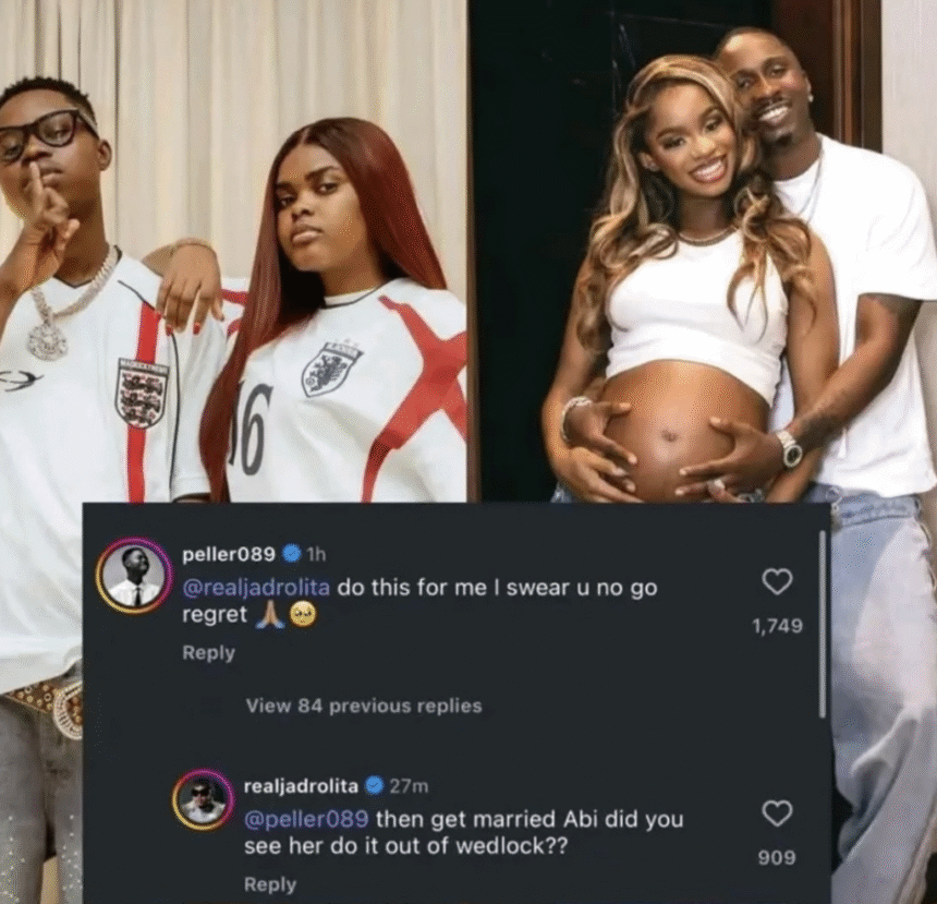 Priscilla Ojo: “Did You See Her Do It Out Of Wedlock”- Jarvis Claps Back At Peller’s Baby Request