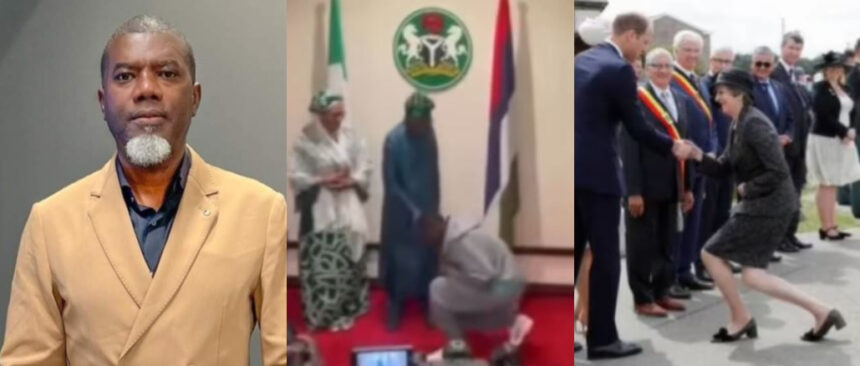 Reno Omokri Defends Super Falcons, Says Kneeling to Greet Tinubu Is Cultural Respect, Not Disgrace