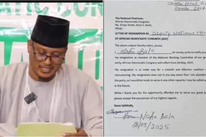 REVEALED: Man Parading as ADC Chairman Resigned Party Position in May [PHOTO]
