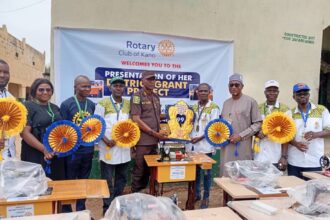 Rotary Club Donates Sewing Machines to Support Inmates’ Rehabilitation in Kano
