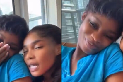 “Sexy Grandma” – Priscilla Hails Iyabo Ojo as They Await Baby’s Arrival in Canada