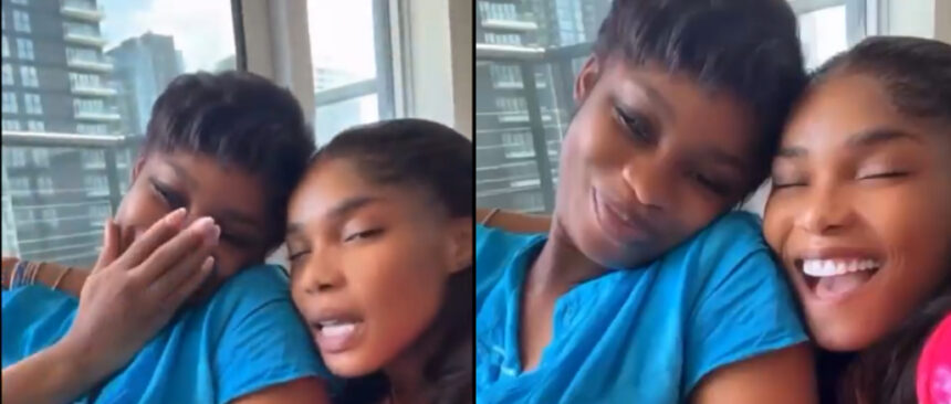 “Sexy Grandma” – Priscilla Hails Iyabo Ojo as They Await Baby’s Arrival in Canada
