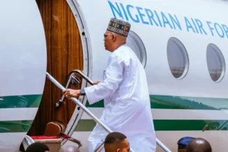Shettima departs Abuja for UN food systems summit in Addis Ababa