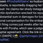 Simon Guobadia Sues Porsha Williams For $500K Over Alleged Defamatory Instagram Posts