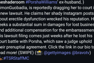 Simon Guobadia Sues Porsha Williams For $500K Over Alleged Defamatory Instagram Posts
