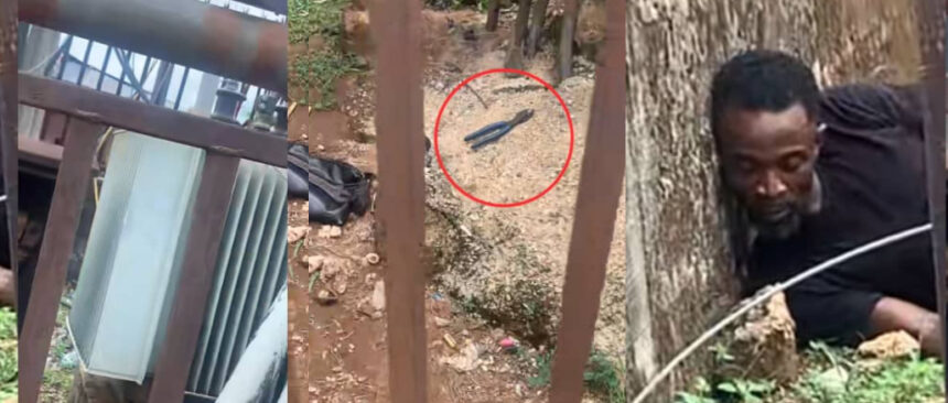 Suspected Thief Electrocuted While Cutting Live Transformer Cable