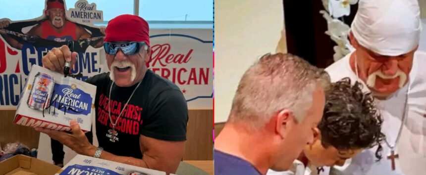 Throwback Video of Hulk Hogan Getting Baptized Goes Viral After Death