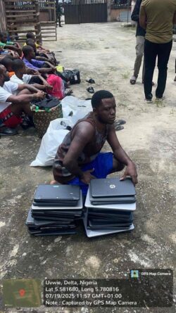 ‎Troops Arrest 183 Suspected Internet Fraudsters, Cultist in Delta