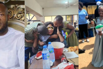 “Trying To Look Good Online”- IVD’s Ex-Laws Clap Back, Shares New Photos Of His Kids