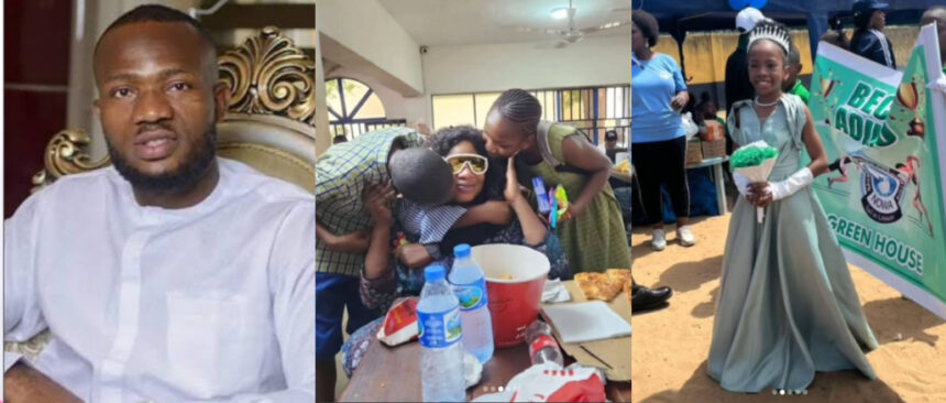 “Trying To Look Good Online”- IVD’s Ex-Laws Clap Back, Shares New Photos Of His Kids