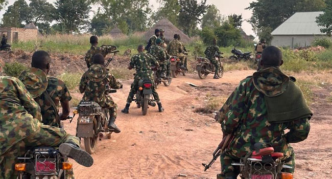Two soldiers, two vigilantes killed as bandits ambush security team in Plateau