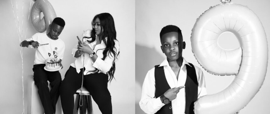 Ubi Franklin and Lilian Esoro Celebrate Son Jayden’s 9th Birthday