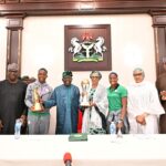 WAFCON: First Lady nearly abandoned my dinner, says Tinubu (OON, $100,000, three-bedroom apartments for Super Falcons)