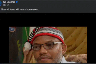 “We Are Silently Waiting”- Yul Edochie Hints At Nnamdi Kanu’s Return