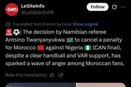 We were robbed: Morocco to file official protest after Nigeria’s Super Falcons clinch 10th WAFCON title