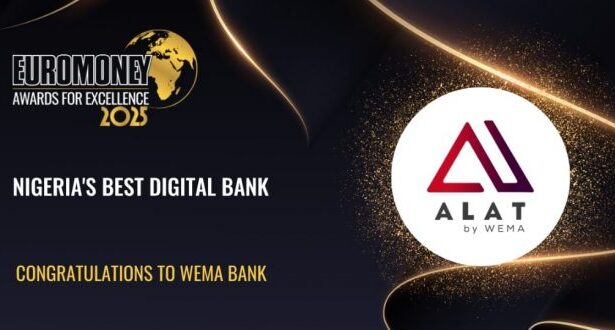 Wema Bank’s Digital Bank, ALAT, Emerges Nigeria’s Best Digital Bank at Euromoney Awards 2025