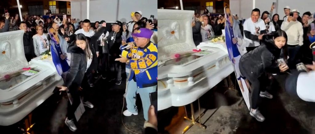 Widow Sparks Outrage After Twerking Beside Late Husband’s Coffin in Viral Funeral Video