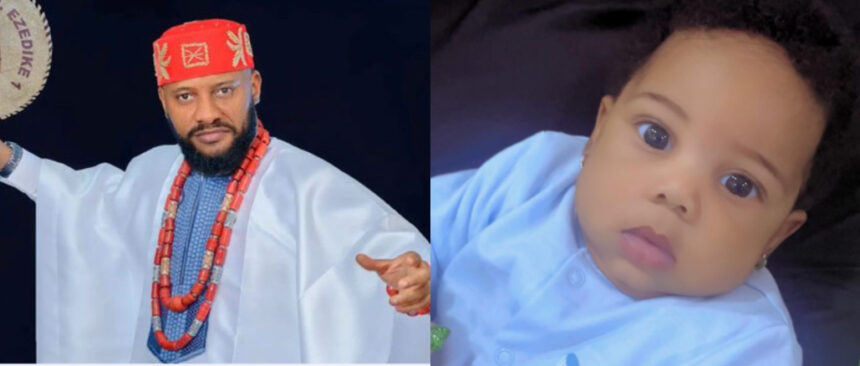 Yul Edochie Flaunts Daughter Universe, Says His Blessings Are Hurting His Critics