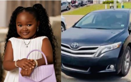Actress Ebube Obio Acquires Brand New Car to Celebrate Her Birthday (Video)